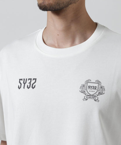 SY32 by SWEET YEARS 徽標短袖T恤