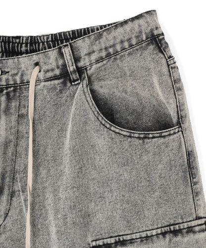 DankeSchon MULTI POCKET DENIM CARGO PANTS（&DEPOT）