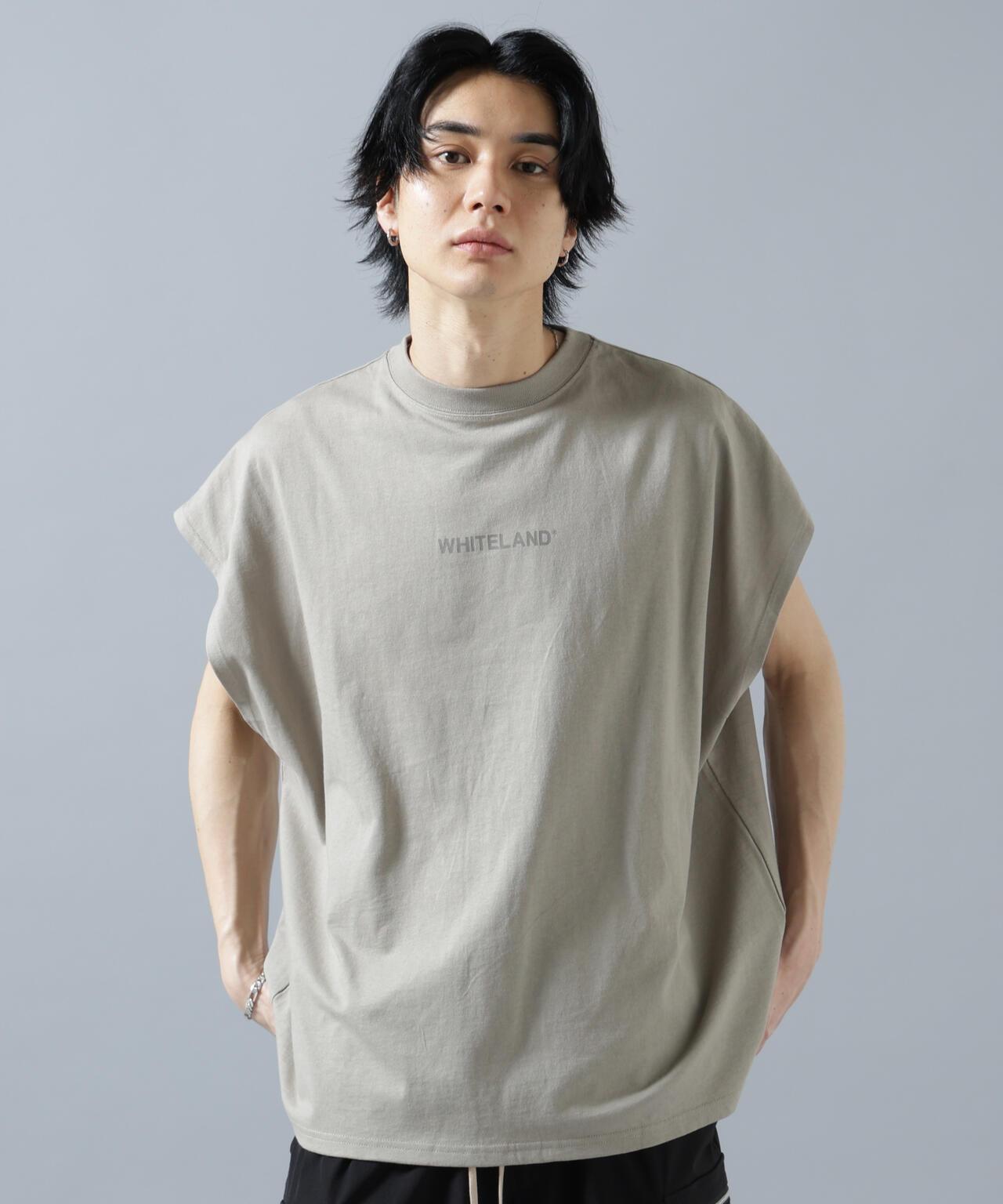 WHITELAND/ホワイトランド LOGO NOSLEEVES 無袖上衣