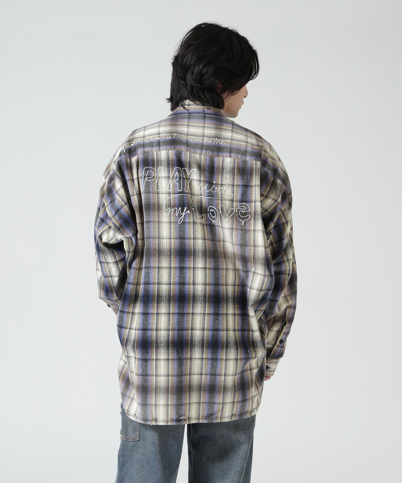 Maison MIHARAYASUHIRO メゾン ミハラヤスヒロ VINTAGE LIKE CHECK L/S SHIRT 復古格紋長袖襯衫