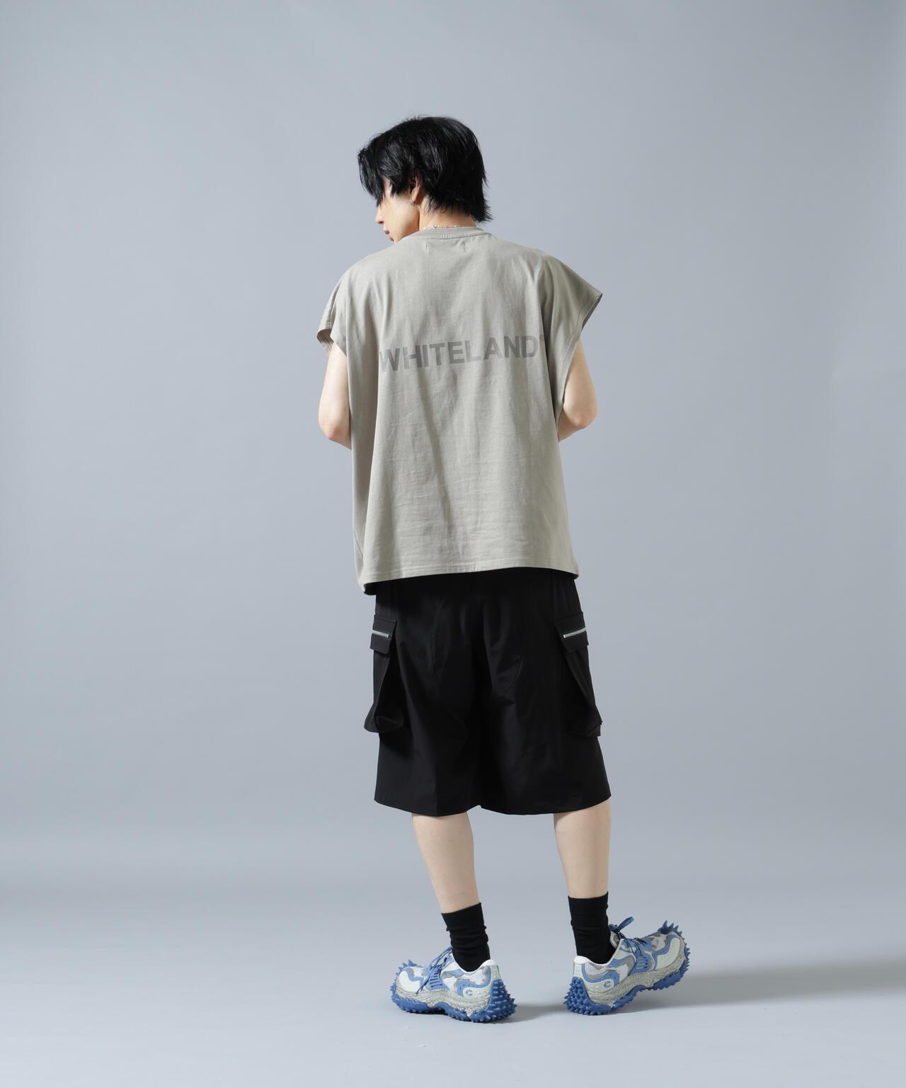 WHITELAND/ホワイトランド LOGO NOSLEEVES 無袖上衣