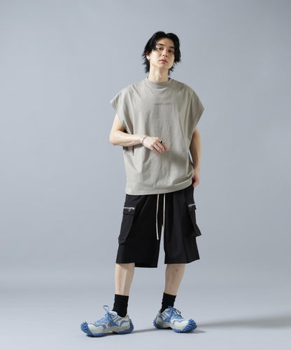 WHITELAND/ホワイトランド LOGO NOSLEEVES 無袖上衣