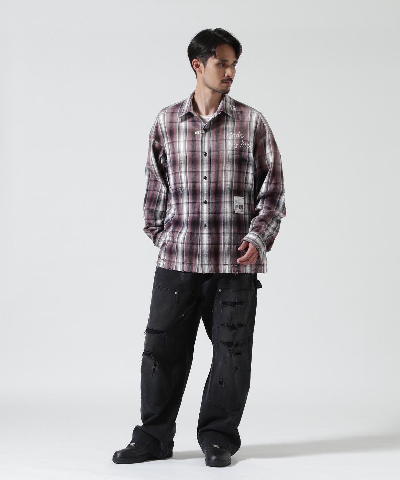 Maison MIHARAYASUHIRO メゾン ミハラヤスヒロ VINTAGE LIKE CHECK L/S SHIRT 復古格紋長袖襯衫