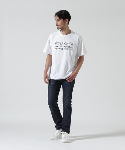 SY32 by SWEET YEARS BASIC GRAPHIC LOGO 印花短袖T恤