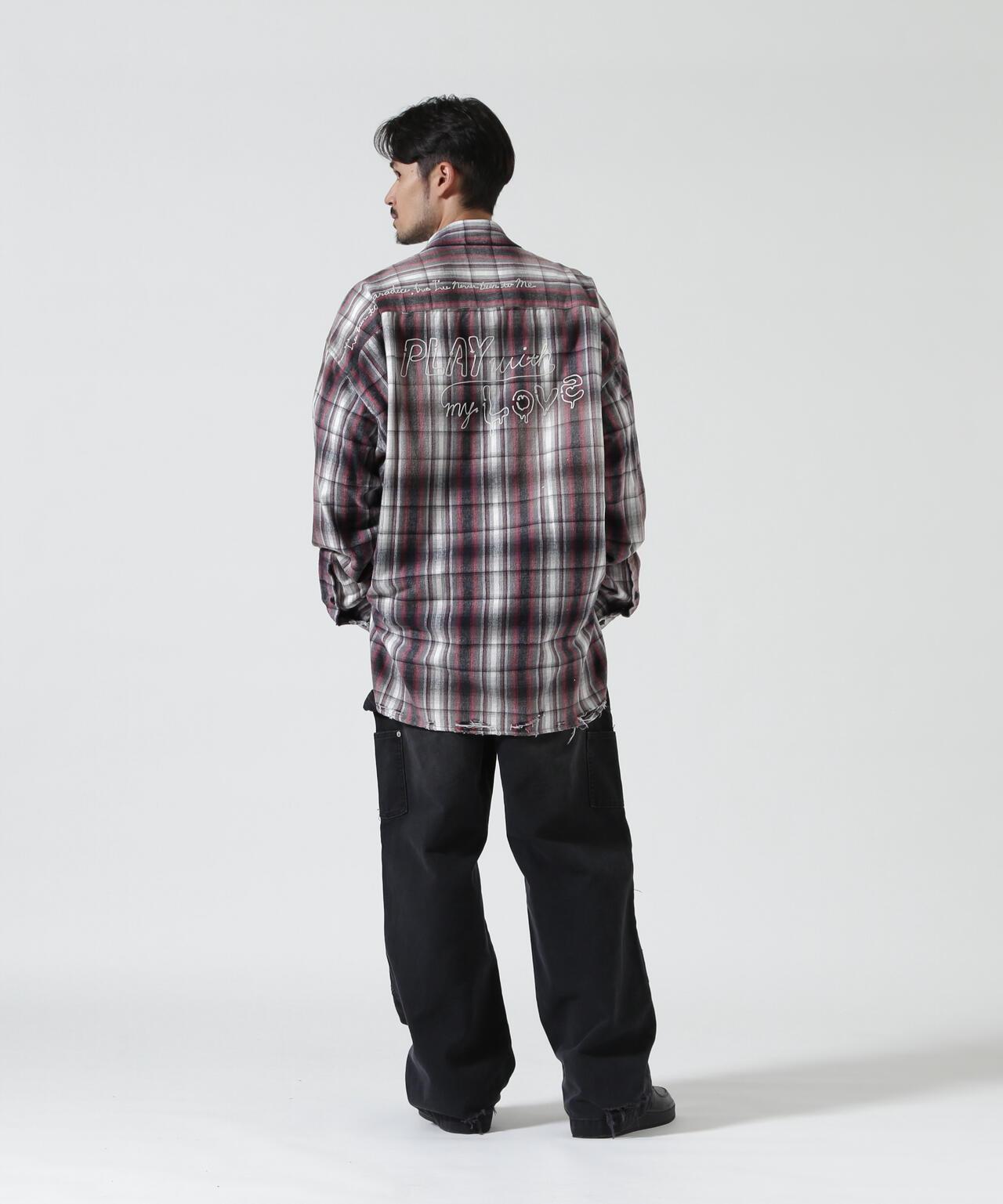 Maison MIHARAYASUHIRO メゾン ミハラヤスヒロ VINTAGE LIKE CHECK L/S SHIRT 復古格紋長袖襯衫