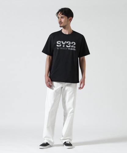 SY32 by SWEET YEARS BASIC GRAPHIC LOGO 印花短袖T恤