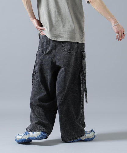 DankeSchon MULTI POCKET DENIM CARGO PANTS（&DEPOT）