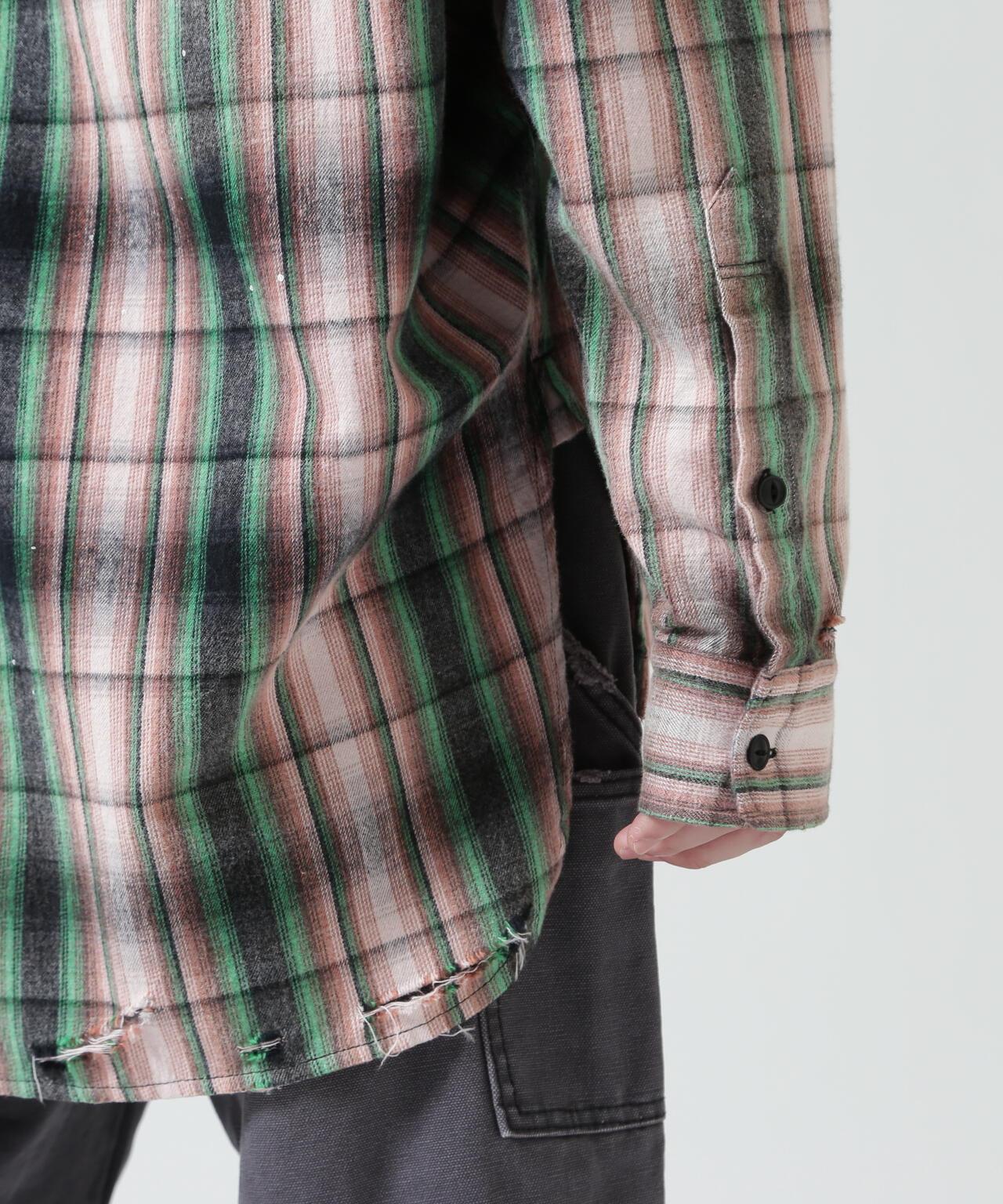 Maison MIHARAYASUHIRO メゾン ミハラヤスヒロ VINTAGE LIKE CHECK L/S SHIRT 復古格紋長袖襯衫