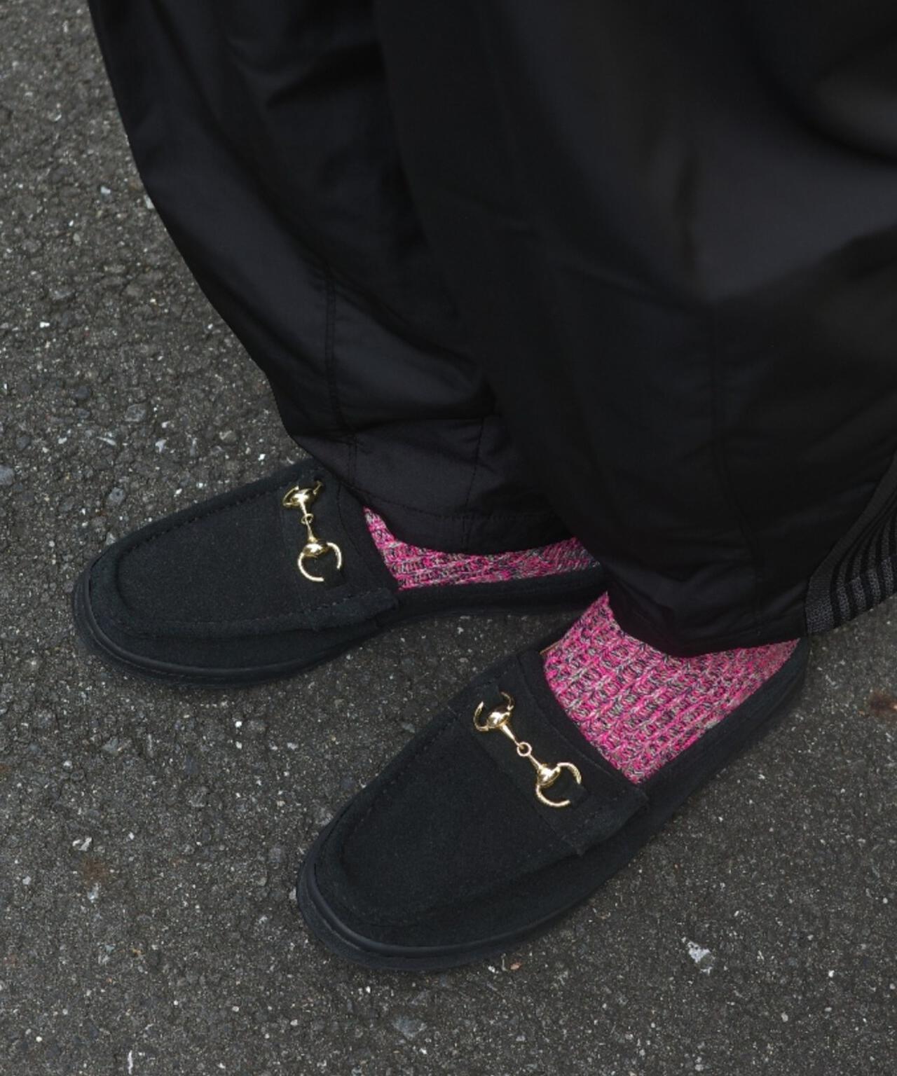 MANEBU BITCH SLIPPER SUEDE 金屬扣樂福拖鞋 麂皮材質 男女同款