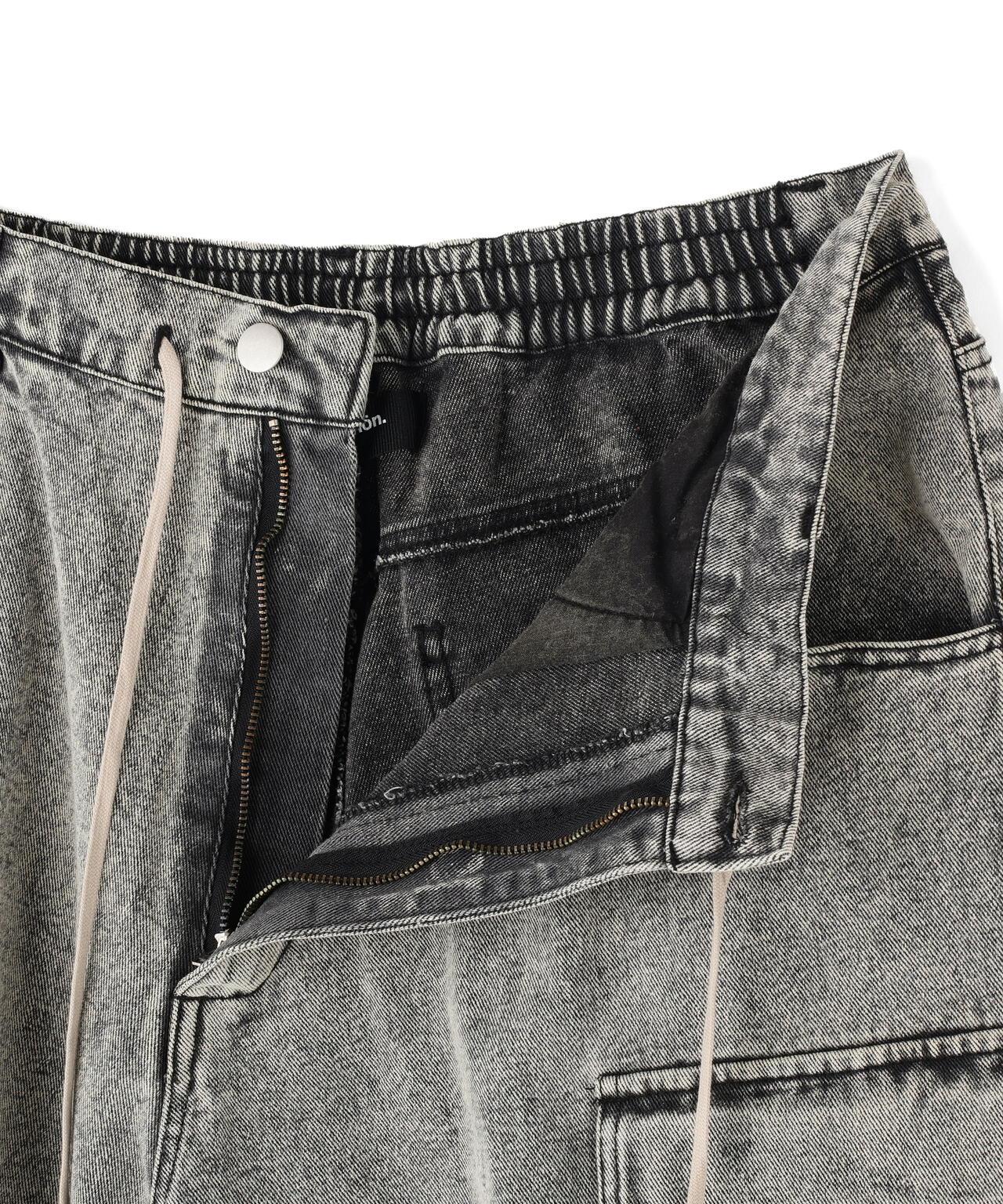 DankeSchon MULTI POCKET DENIM CARGO PANTS（&DEPOT）