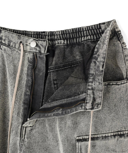 DankeSchon MULTI POCKET DENIM CARGO PANTS（&DEPOT）