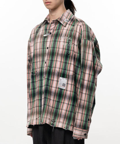 Maison MIHARAYASUHIRO メゾン ミハラヤスヒロ VINTAGE LIKE CHECK L/S SHIRT 復古格紋長袖襯衫