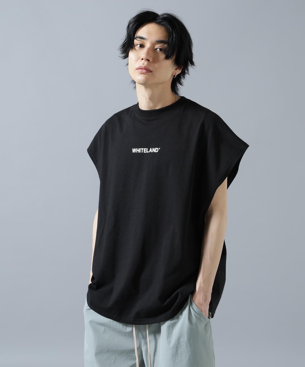 WHITELAND/ホワイトランド LOGO NOSLEEVES 無袖上衣