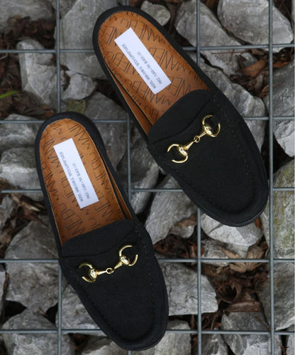 MANEBU BITCH SLIPPER SUEDE 金屬扣樂福拖鞋 麂皮材質 男女同款