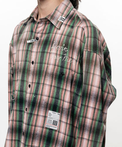 Maison MIHARAYASUHIRO メゾン ミハラヤスヒロ VINTAGE LIKE CHECK L/S SHIRT 復古格紋長袖襯衫