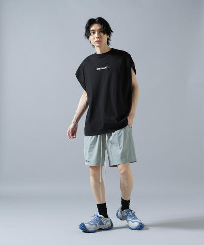 WHITELAND/ホワイトランド LOGO NOSLEEVES 無袖上衣