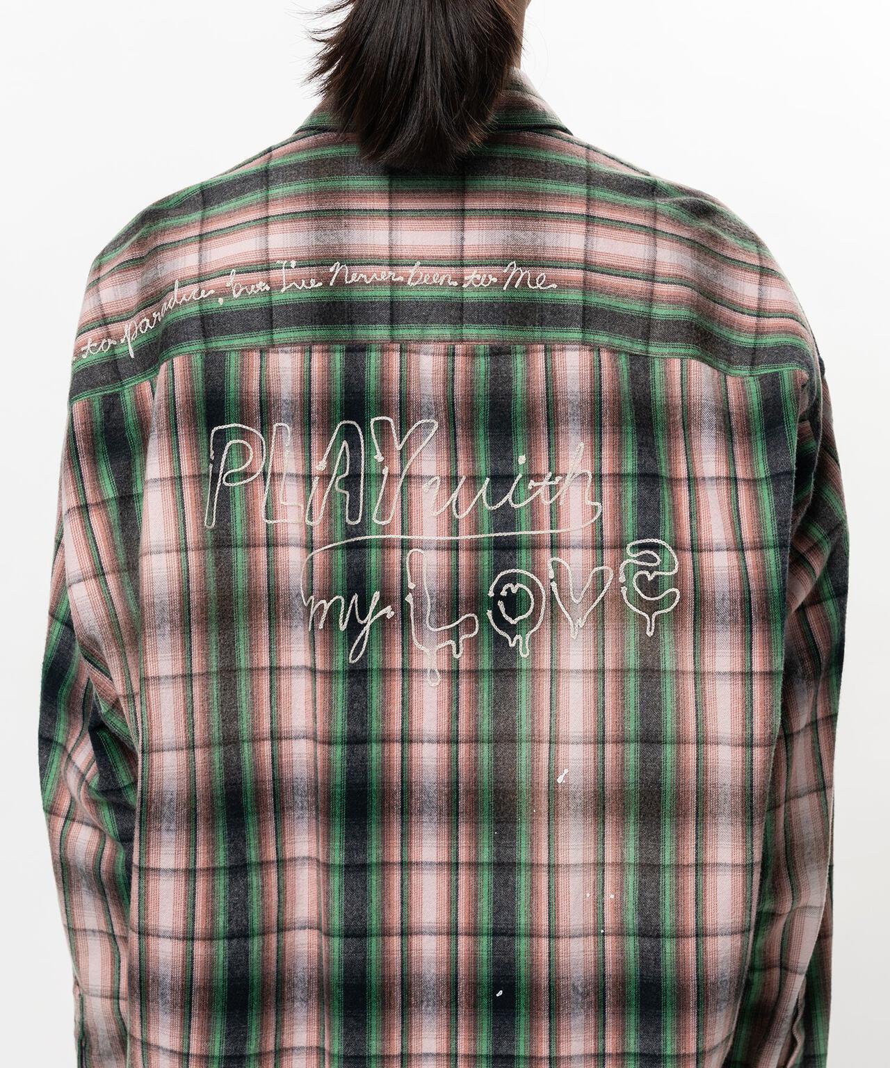 Maison MIHARAYASUHIRO メゾン ミハラヤスヒロ VINTAGE LIKE CHECK L/S SHIRT 復古格紋長袖襯衫