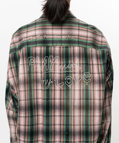 Maison MIHARAYASUHIRO メゾン ミハラヤスヒロ VINTAGE LIKE CHECK L/S SHIRT 復古格紋長袖襯衫