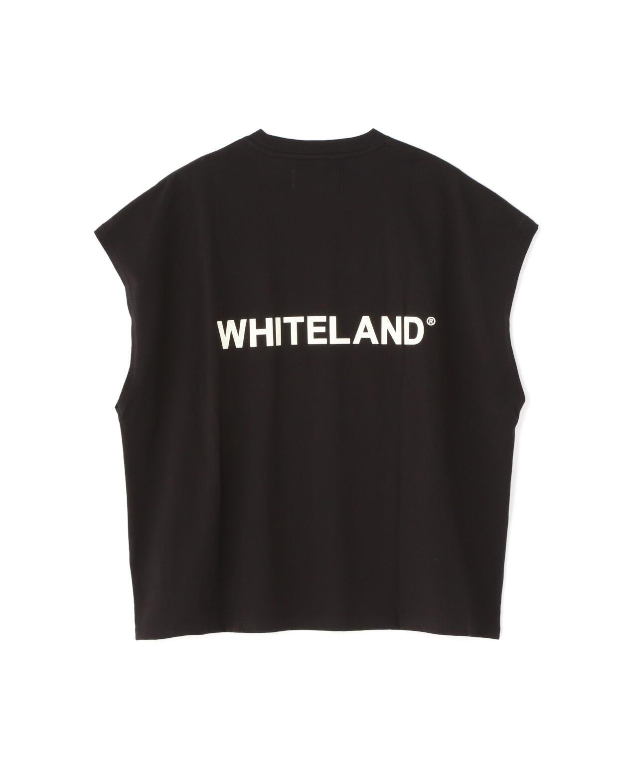 WHITELAND/ホワイトランド LOGO NOSLEEVES 無袖上衣