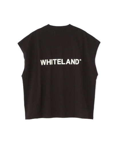 WHITELAND/ホワイトランド LOGO NOSLEEVES 無袖上衣