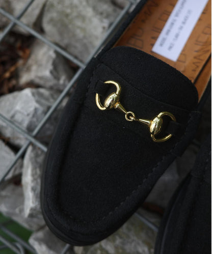 MANEBU BITCH SLIPPER SUEDE 金屬扣樂福拖鞋 麂皮材質 男女同款