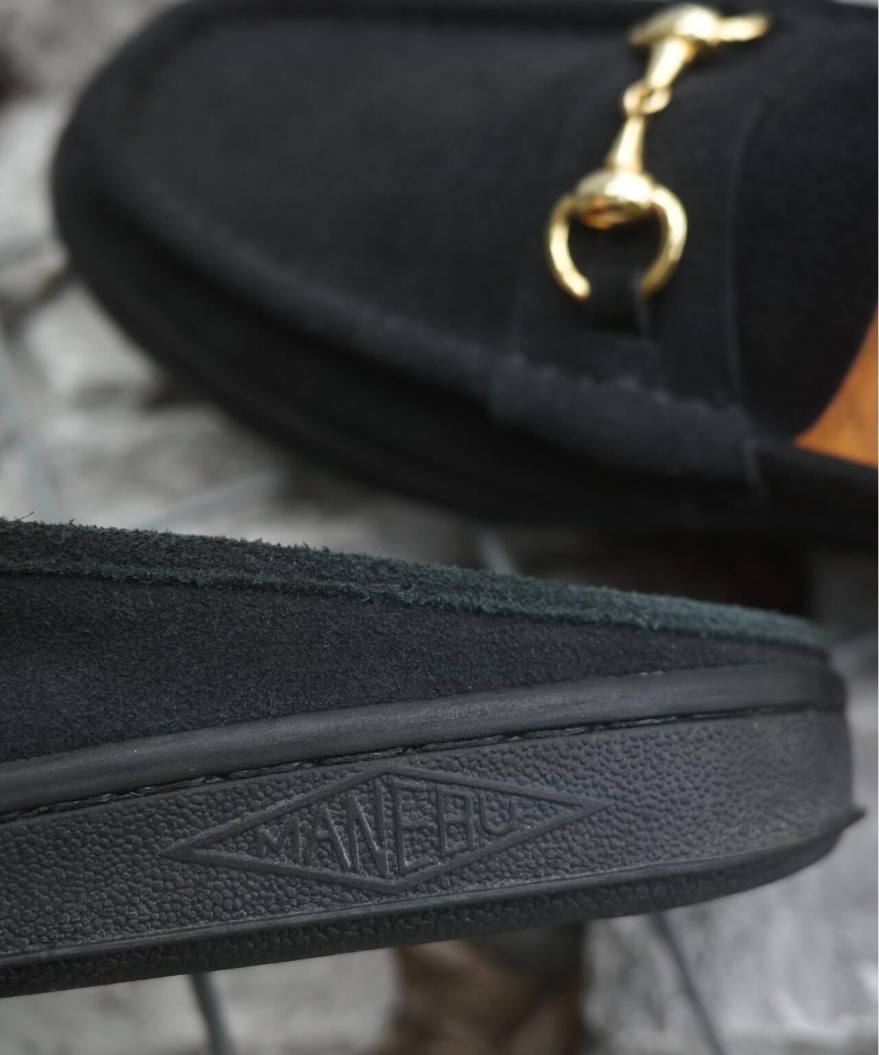 MANEBU BITCH SLIPPER SUEDE 金屬扣樂福拖鞋 麂皮材質 男女同款