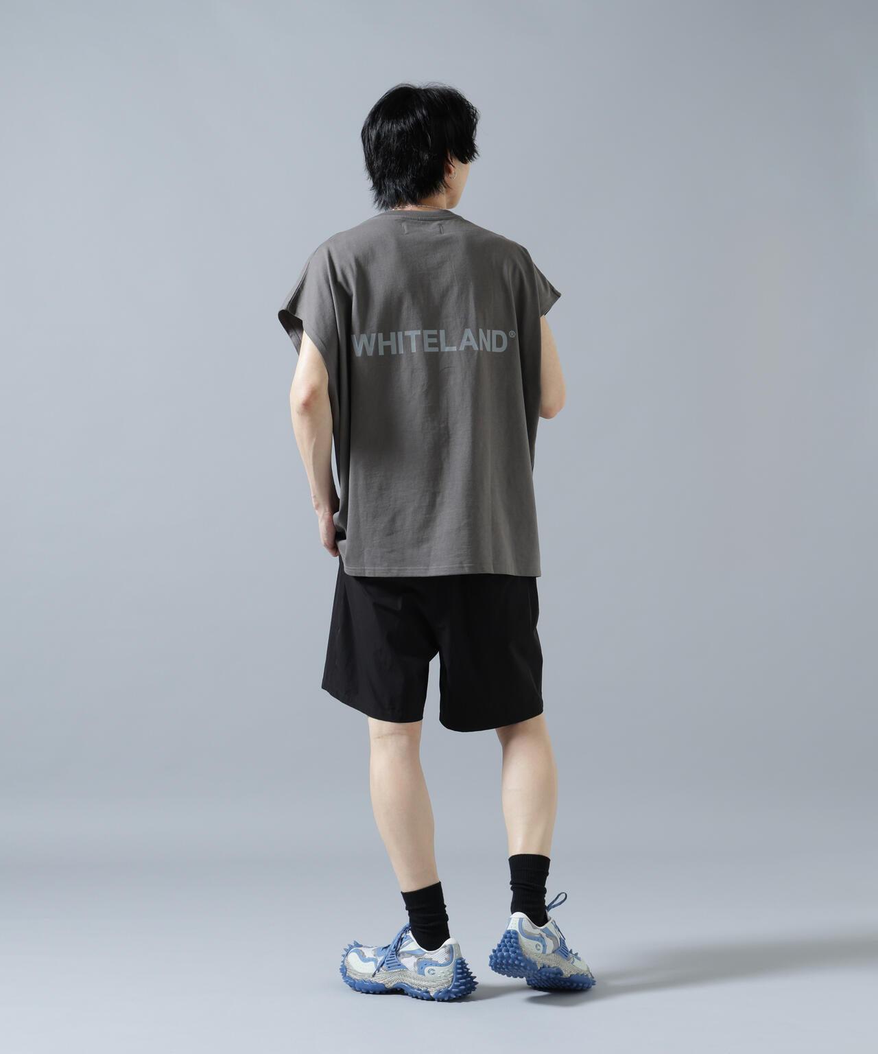 WHITELAND/ホワイトランド LOGO NOSLEEVES 無袖上衣