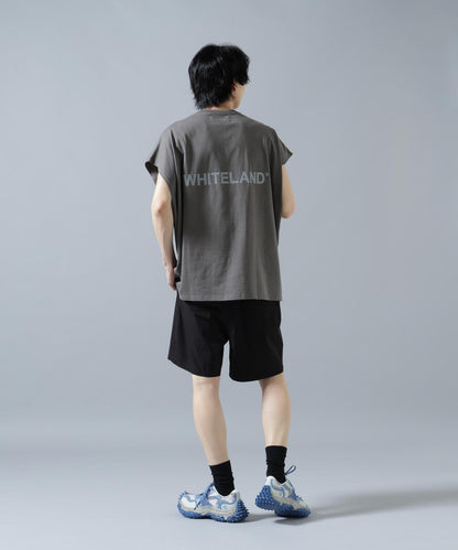 WHITELAND/ホワイトランド LOGO NOSLEEVES 無袖上衣