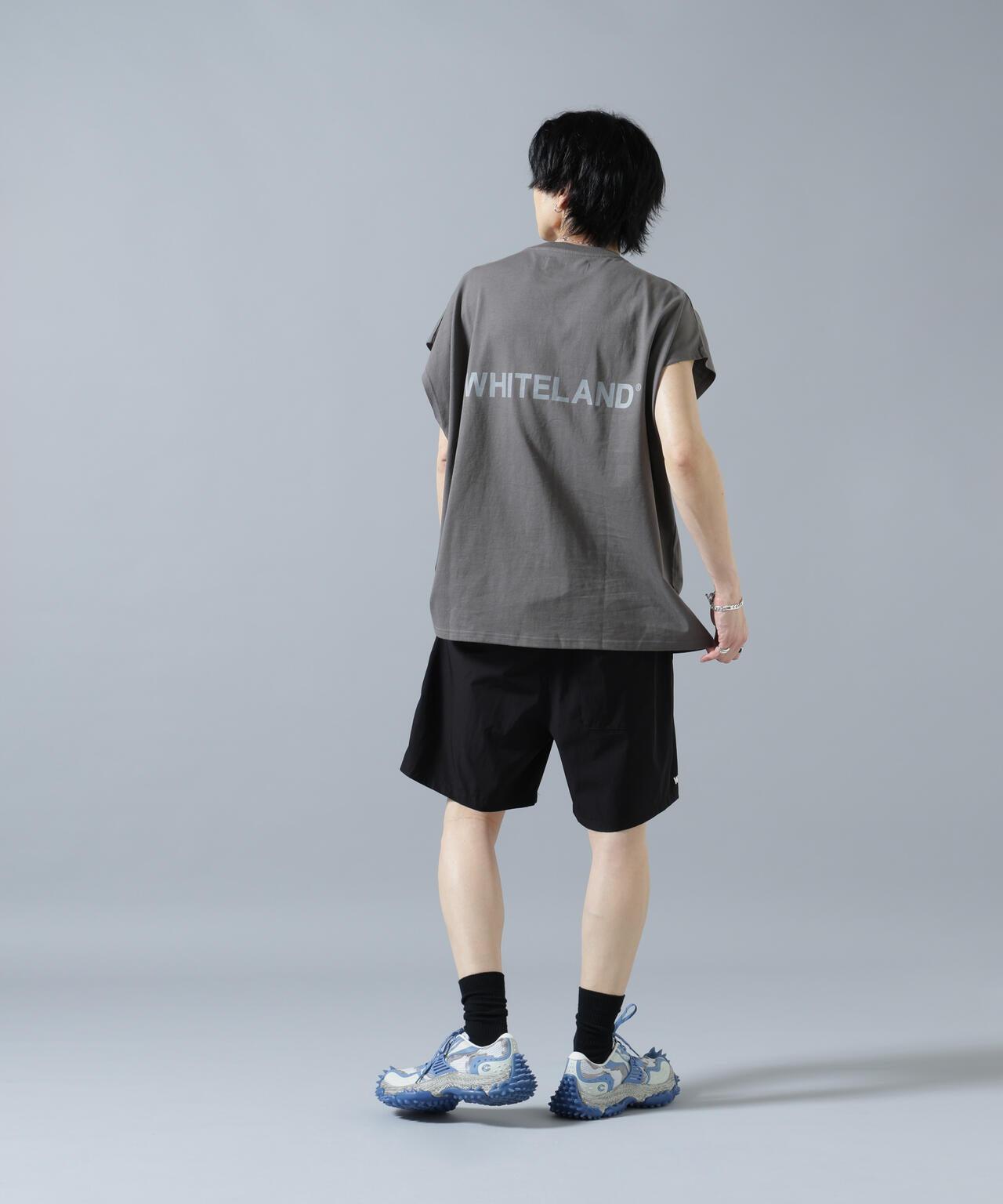 WHITELAND/ホワイトランド LOGO NOSLEEVES 無袖上衣