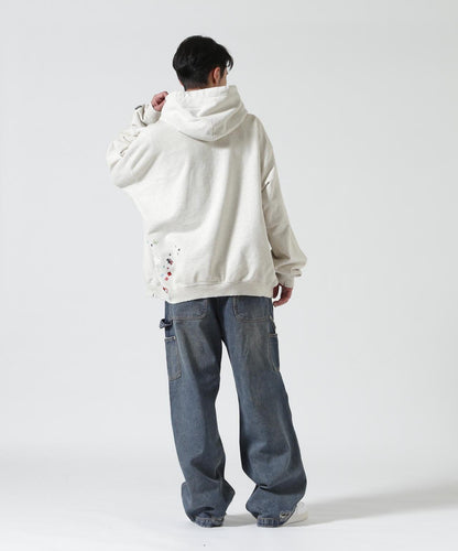 Maison MIHARA YASUHIRO 兒童貼紙圖案 連帽衛衣