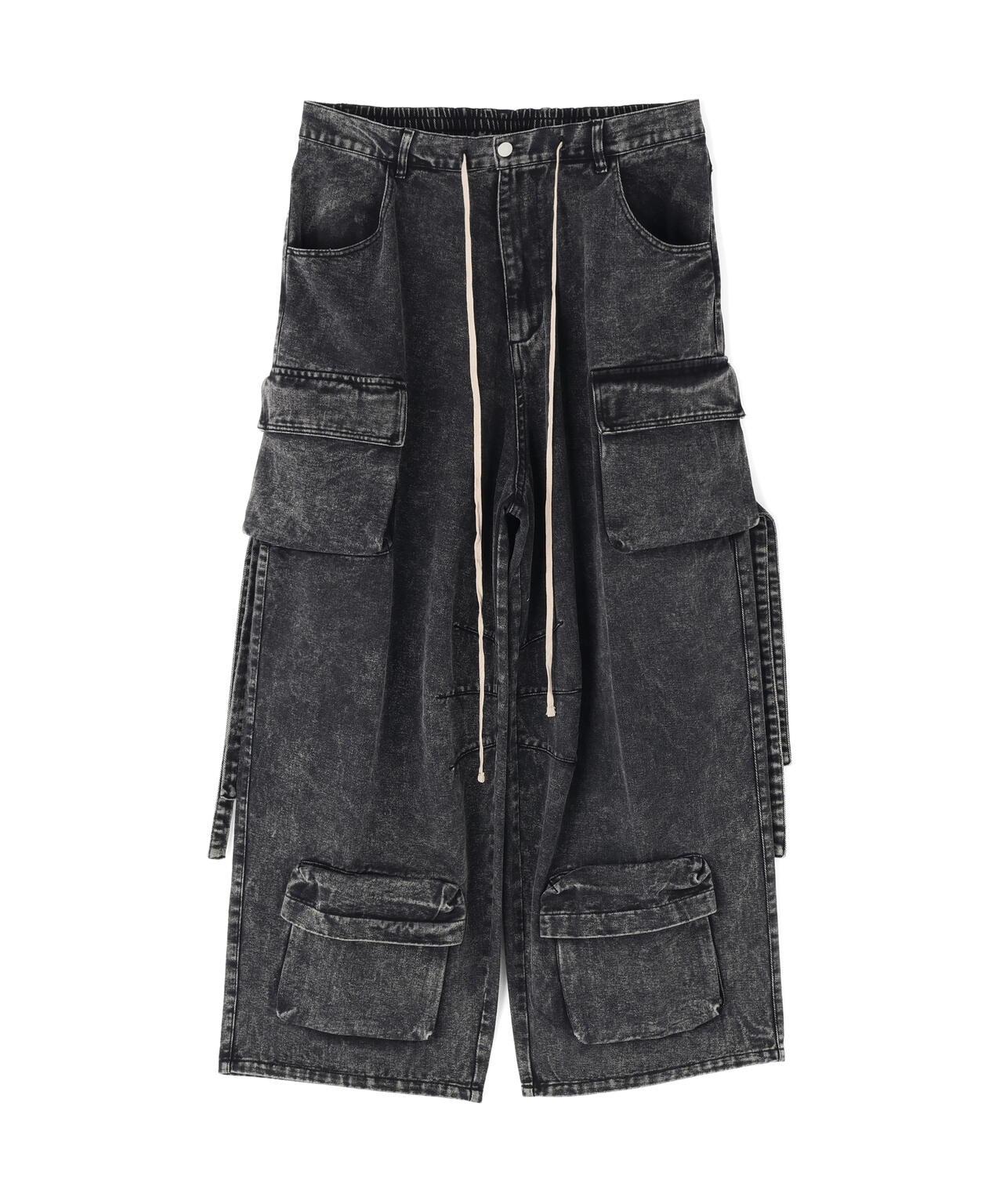 DankeSchon MULTI POCKET DENIM CARGO PANTS（&DEPOT）