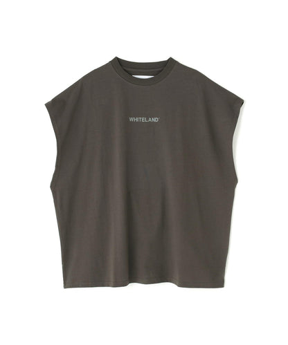 WHITELAND/ホワイトランド LOGO NOSLEEVES 無袖上衣