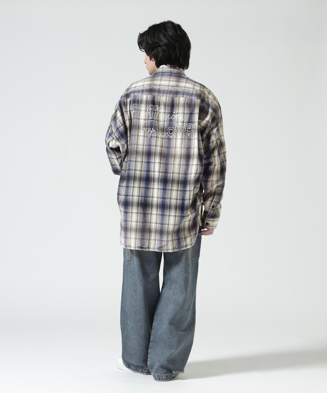 Maison MIHARAYASUHIRO メゾン ミハラヤスヒロ VINTAGE LIKE CHECK L/S SHIRT 復古格紋長袖襯衫