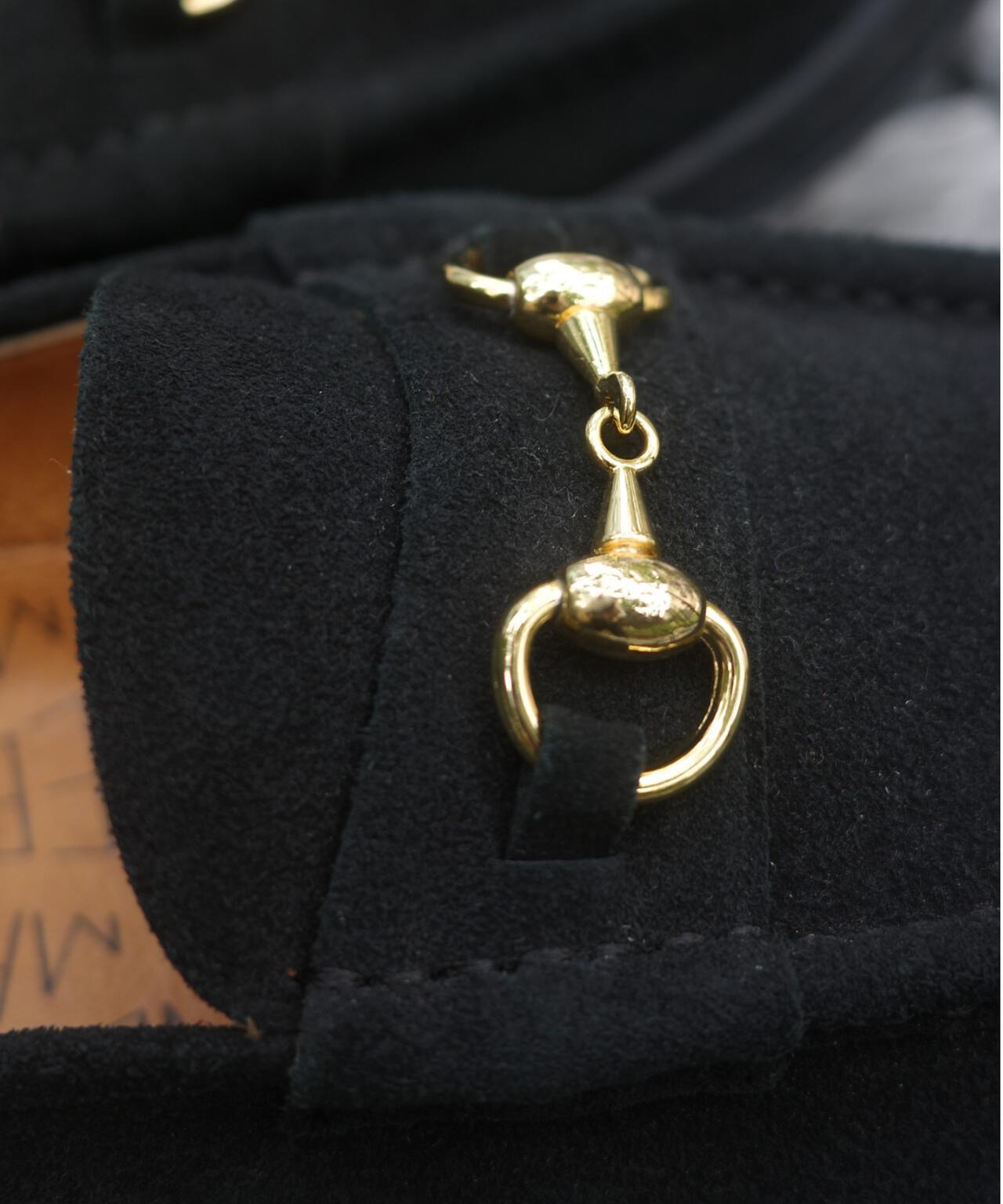 MANEBU BITCH SLIPPER SUEDE 金屬扣樂福拖鞋 麂皮材質 男女同款