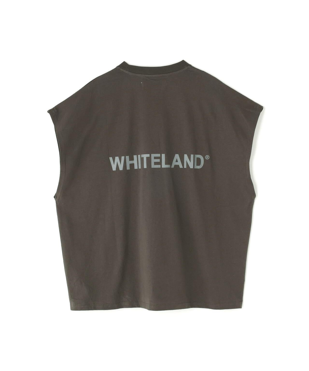 WHITELAND/ホワイトランド LOGO NOSLEEVES 無袖上衣