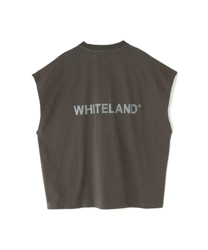 WHITELAND/ホワイトランド LOGO NOSLEEVES 無袖上衣
