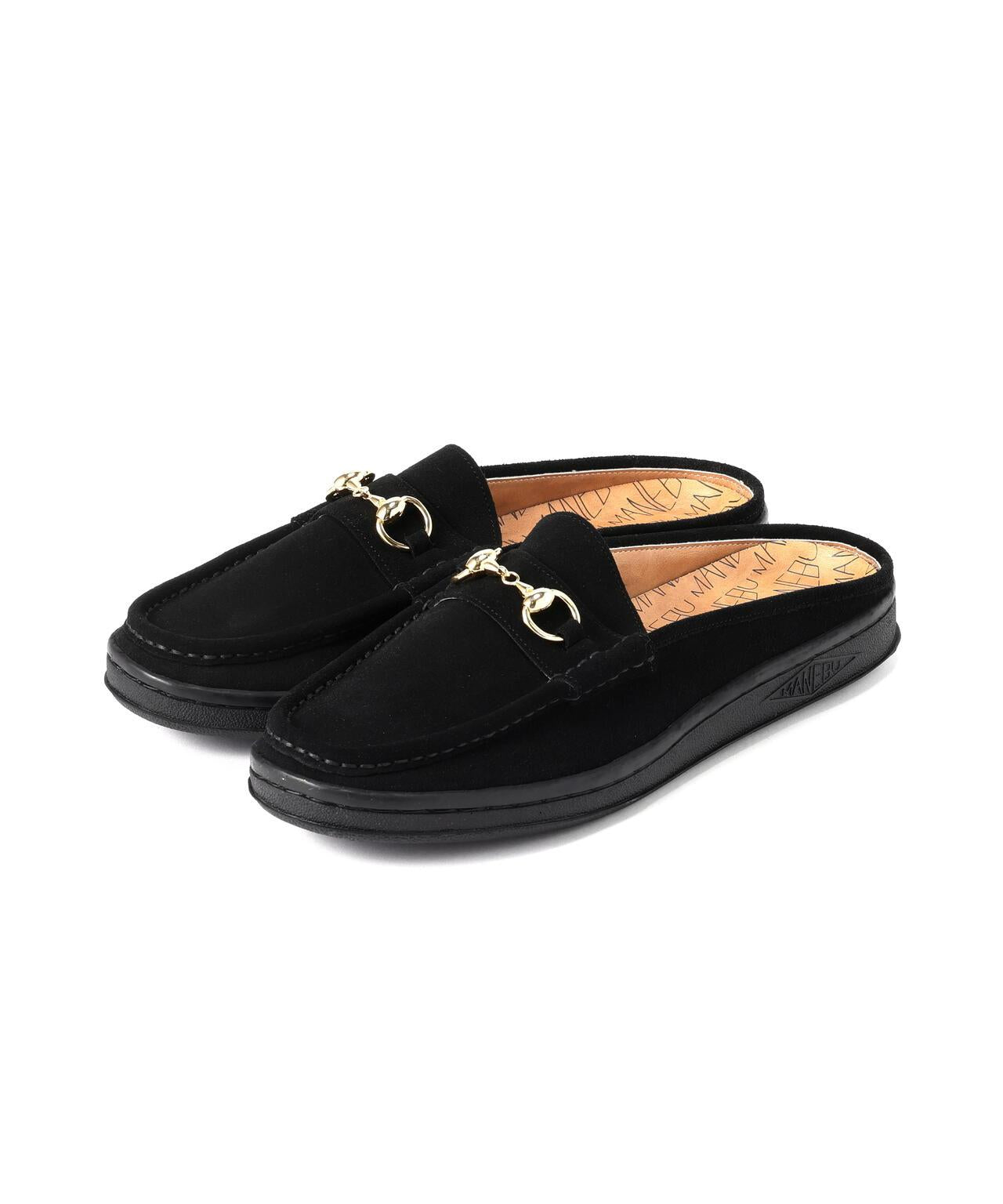 MANEBU BITCH SLIPPER SUEDE 金屬扣樂福拖鞋 麂皮材質 男女同款