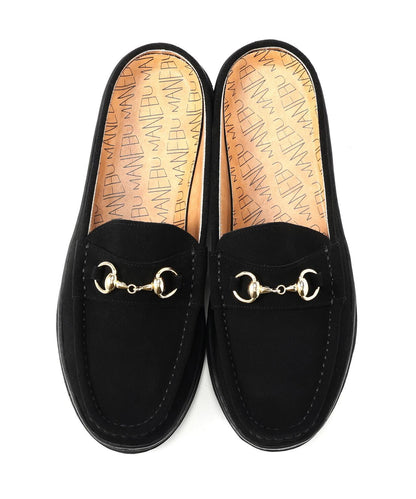 MANEBU BITCH SLIPPER SUEDE 金屬扣樂福拖鞋 麂皮材質 男女同款