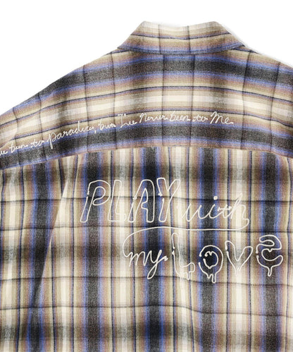 Maison MIHARAYASUHIRO メゾン ミハラヤスヒロ VINTAGE LIKE CHECK L/S SHIRT 復古格紋長袖襯衫