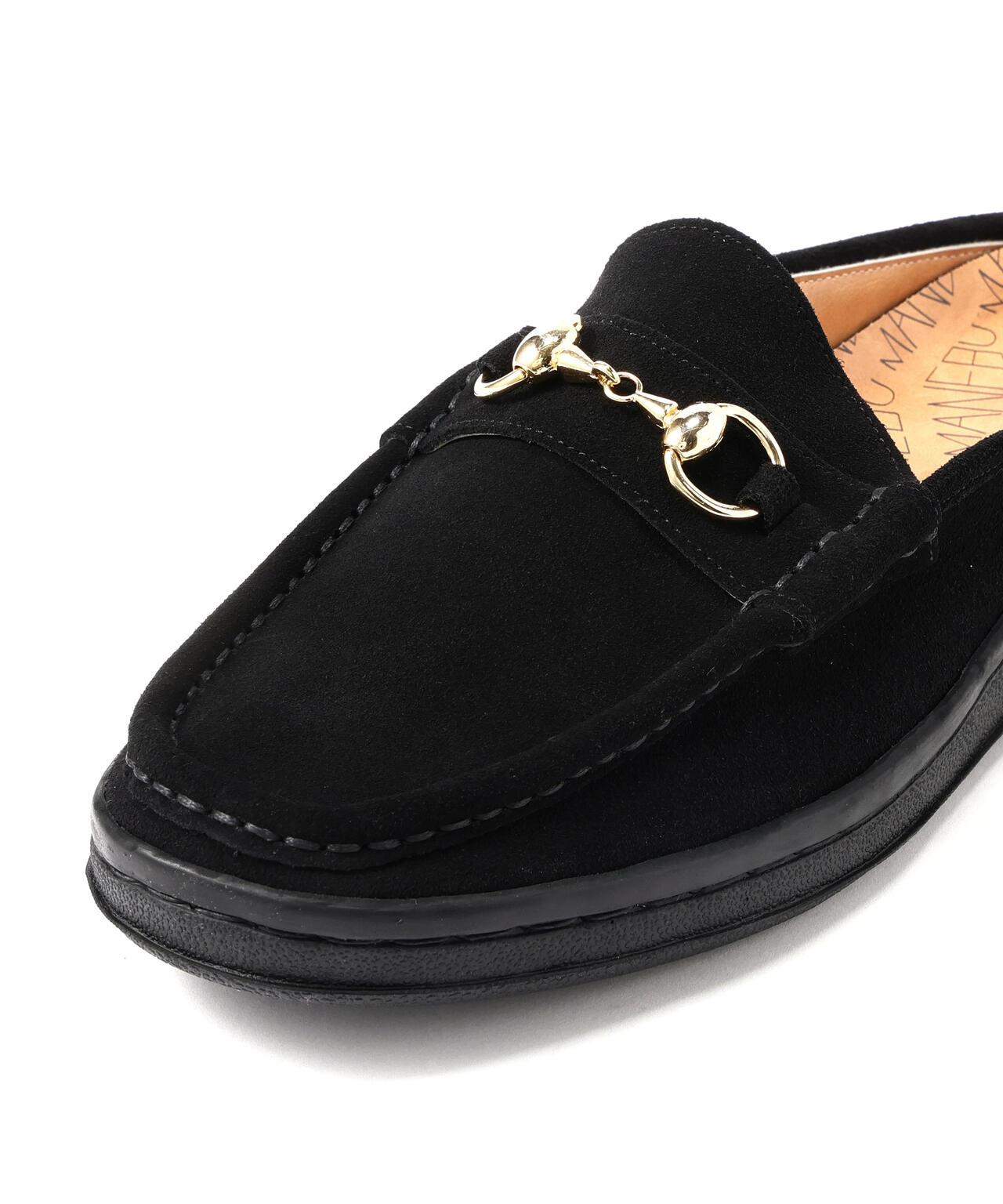 MANEBU BITCH SLIPPER SUEDE 金屬扣樂福拖鞋 麂皮材質 男女同款