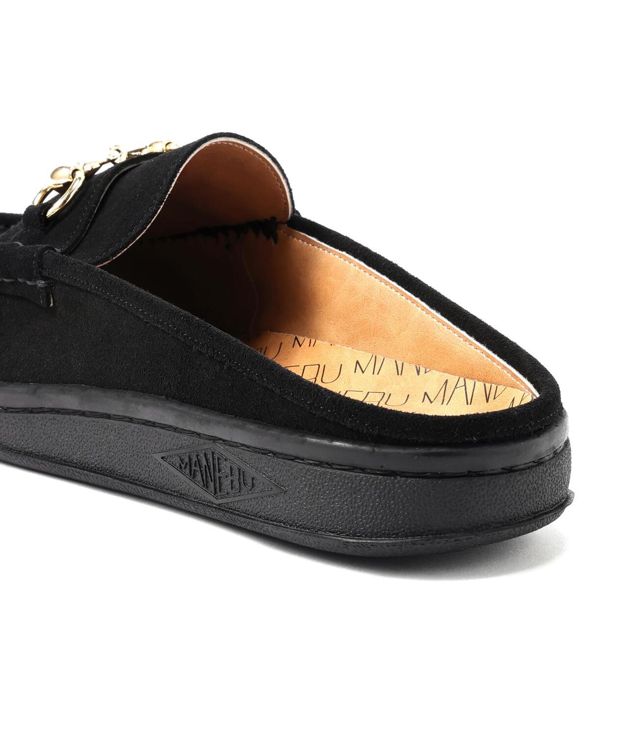 MANEBU BITCH SLIPPER SUEDE 金屬扣樂福拖鞋 麂皮材質 男女同款