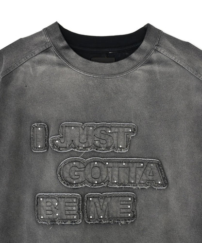 噴染效果 寬鬆 JUST 圖案 短袖T恤 PIGMENT SPRAY S/S TEE