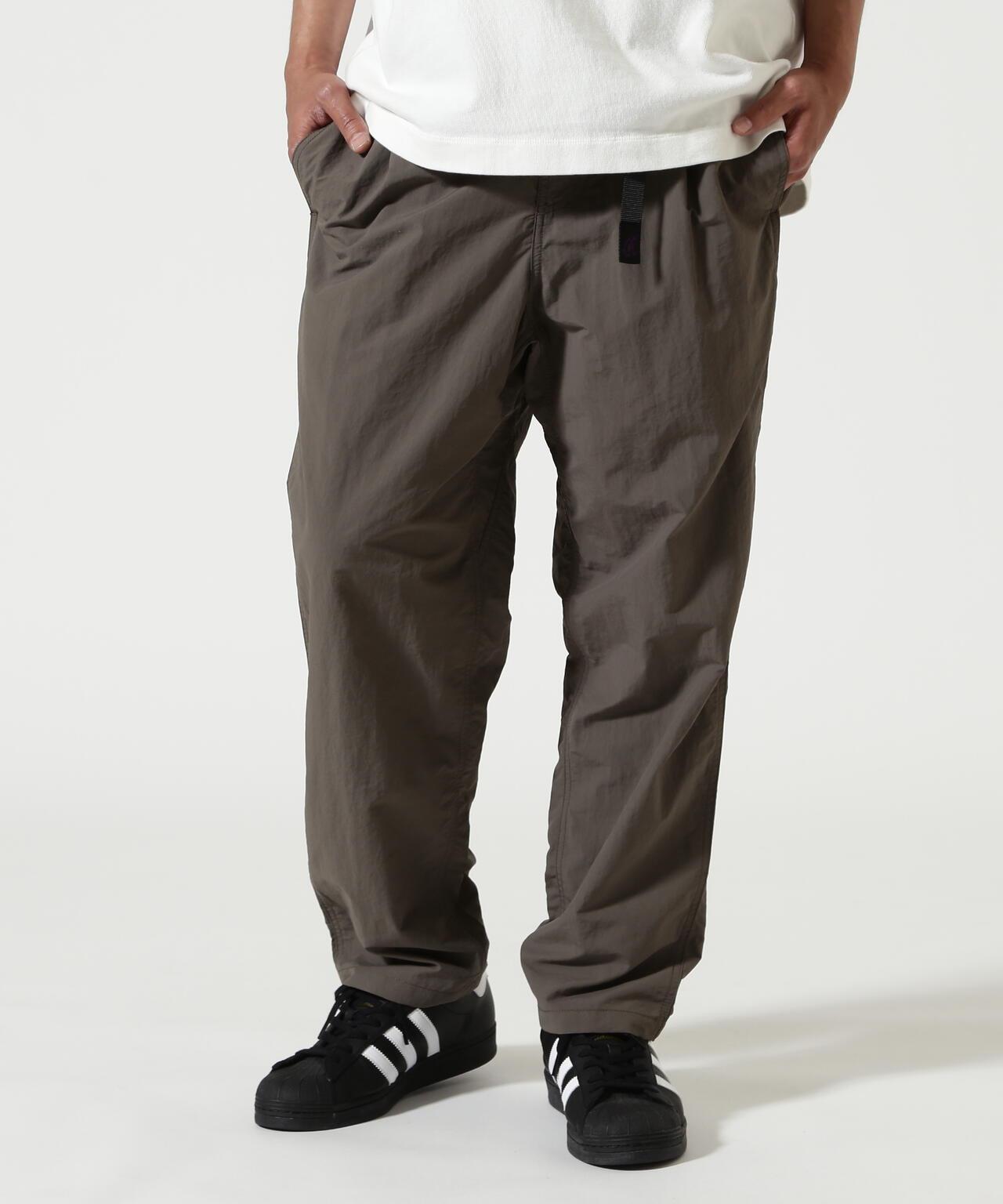 聯名 NYLON TUCK PANTS 尼龍褶襉褲