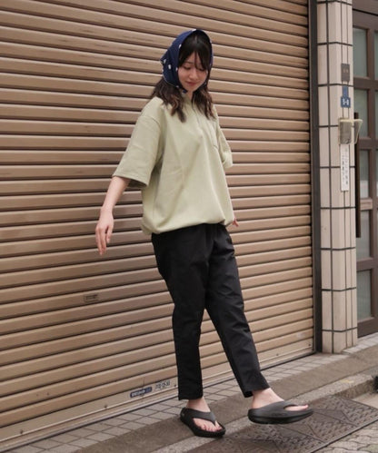 聯名 NYLON TUCK PANTS 尼龍褶襉褲