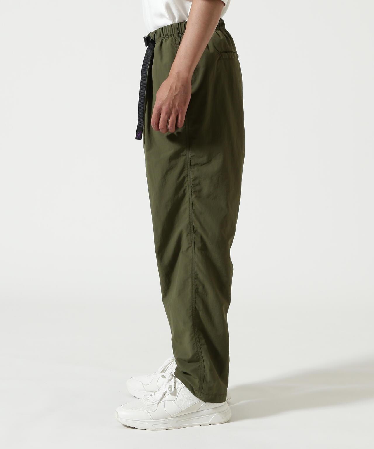 聯名 NYLON TUCK PANTS 尼龍褶襉褲
