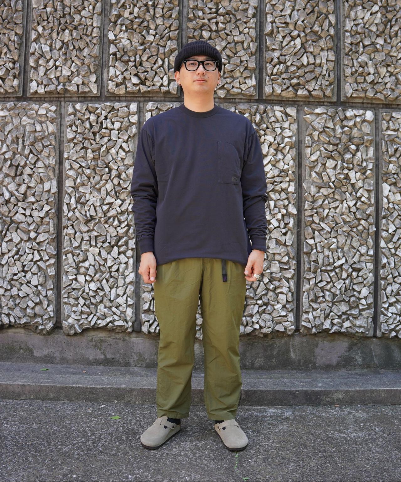 聯名 NYLON TUCK PANTS 尼龍褶襉褲