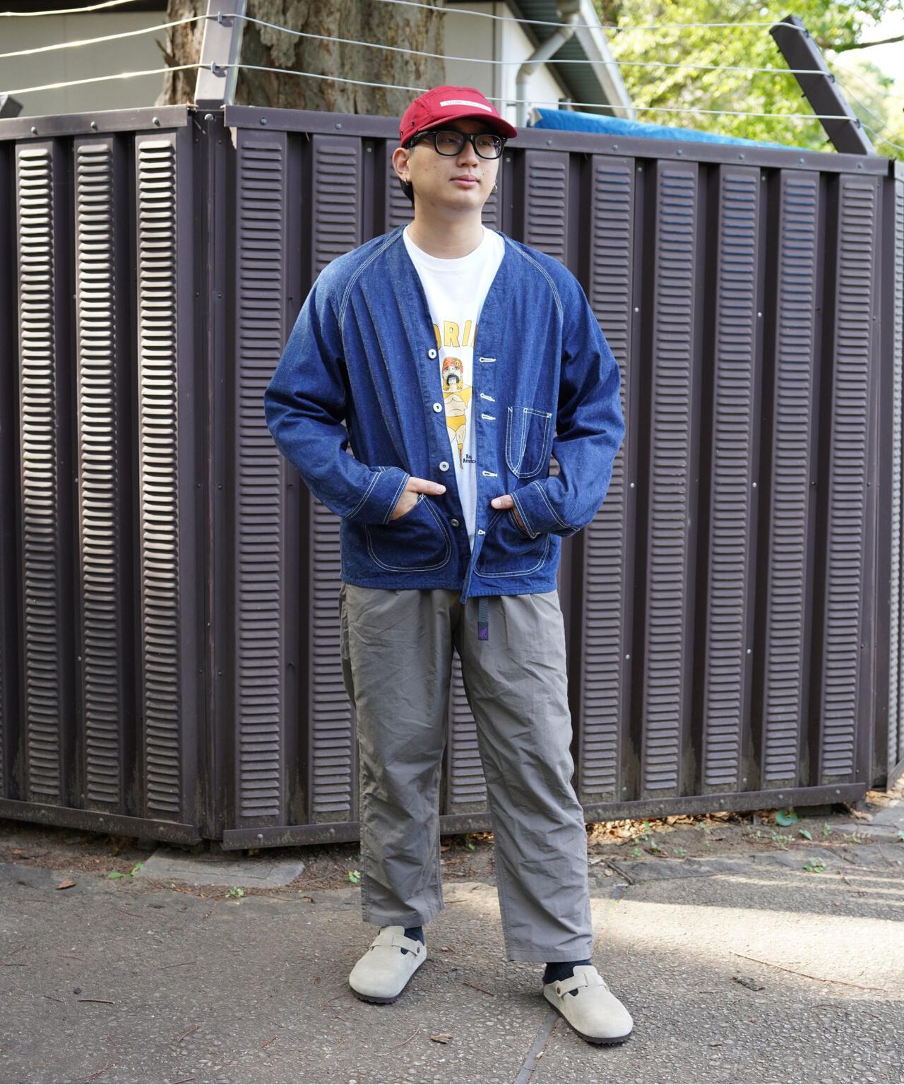 聯名 NYLON TUCK PANTS 尼龍褶襉褲