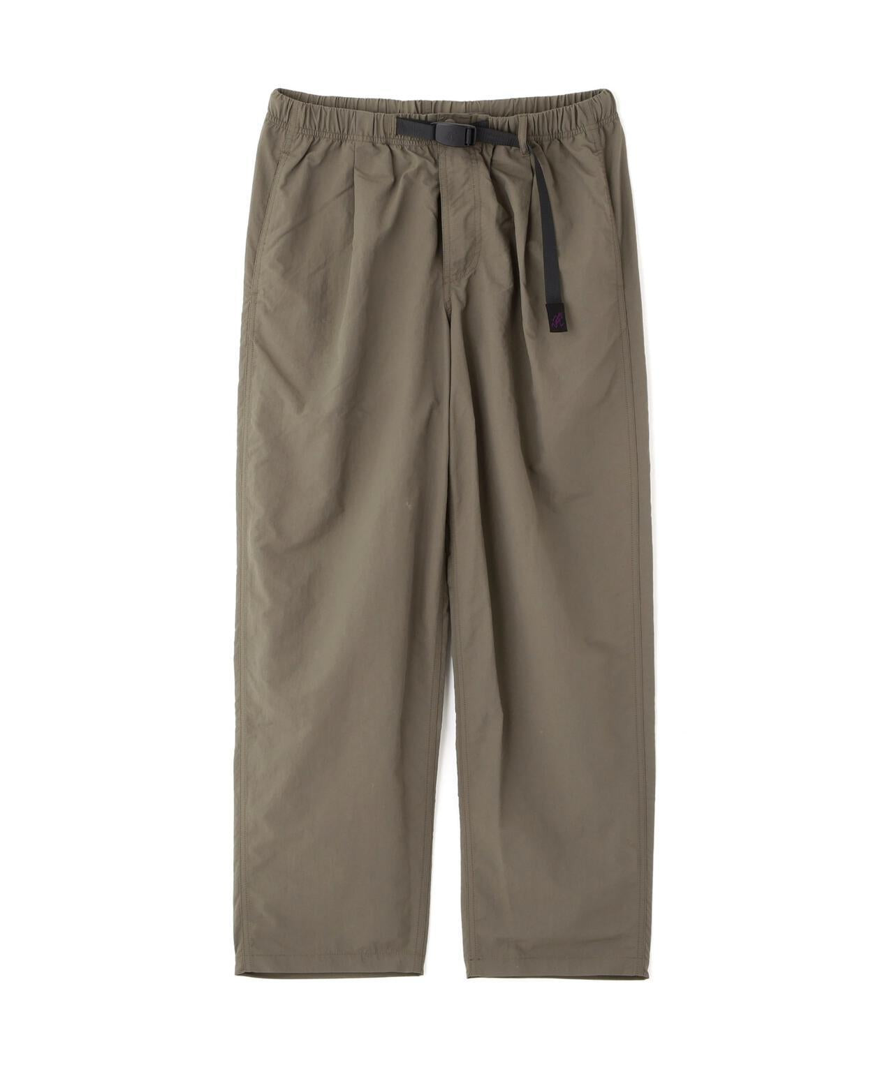 聯名 NYLON TUCK PANTS 尼龍褶襉褲