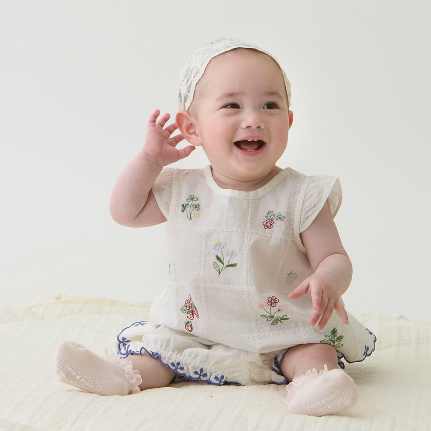刺繡印度棉套裝
