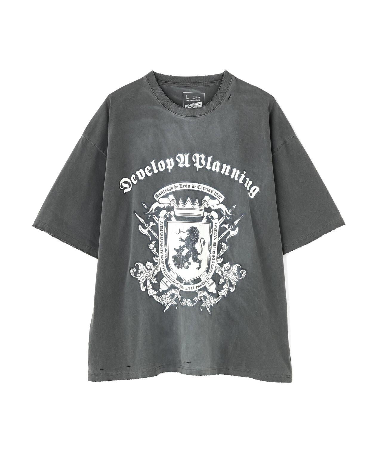 DankeSchon ダンケシェーン PIGMENT EMBLEM S/S TEE T恤